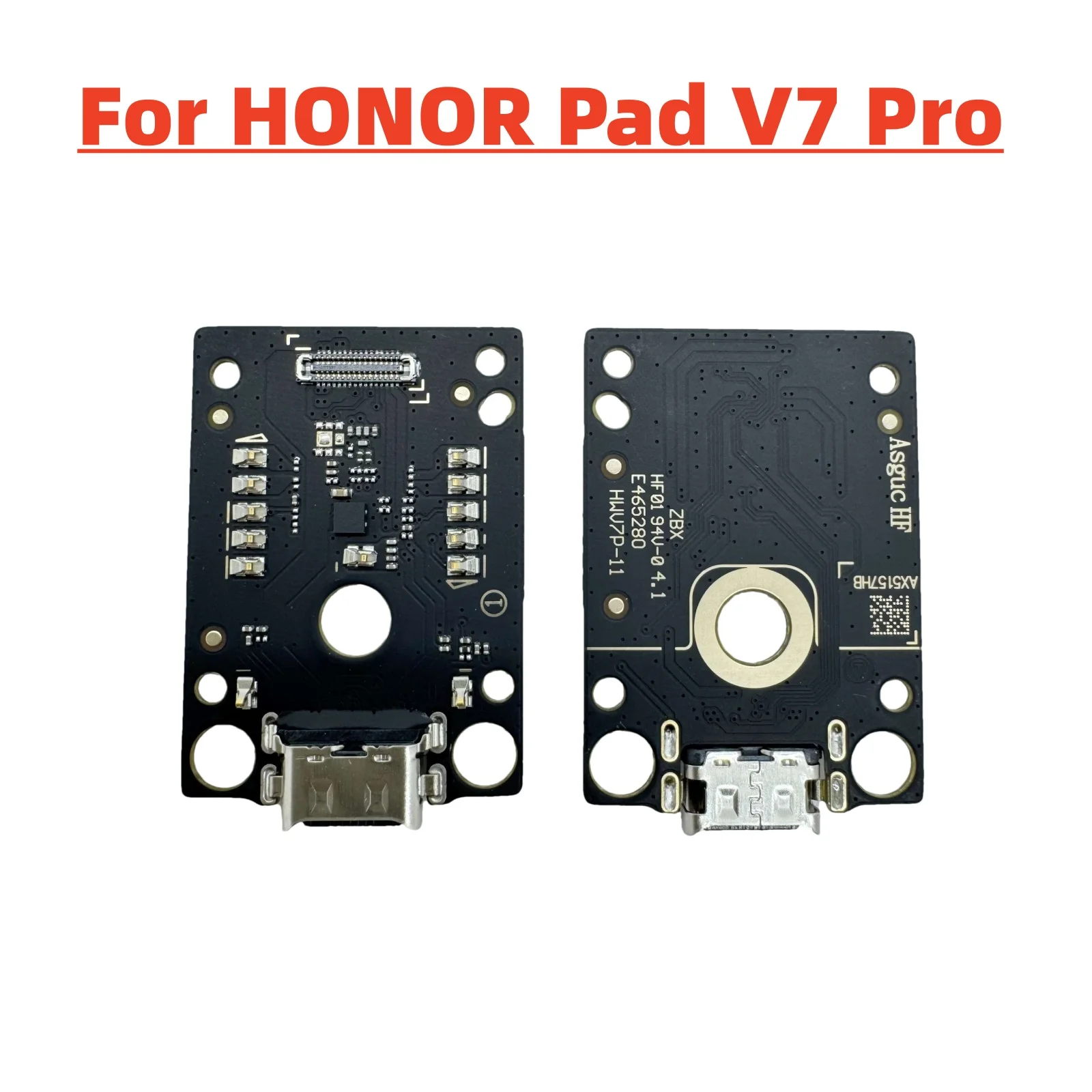 USB Charger Dock Flex Cable Connector Board Charging Port Replacement Parts For HONOR Pad V7 Pro