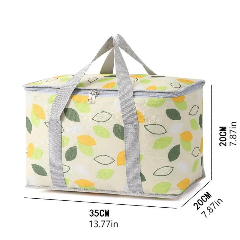 Outdoor Large Picnic Bag, Picnic Basket For Camping, Travel Tote Bag, Insulated Bag