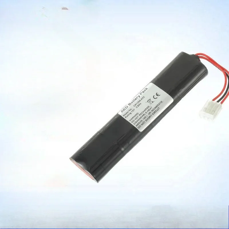 CR123A Battery 4X2 Pack Compatible for Maibang AED-7000 AED-7000S AED-7000L Automated External Defibrillator Replacement