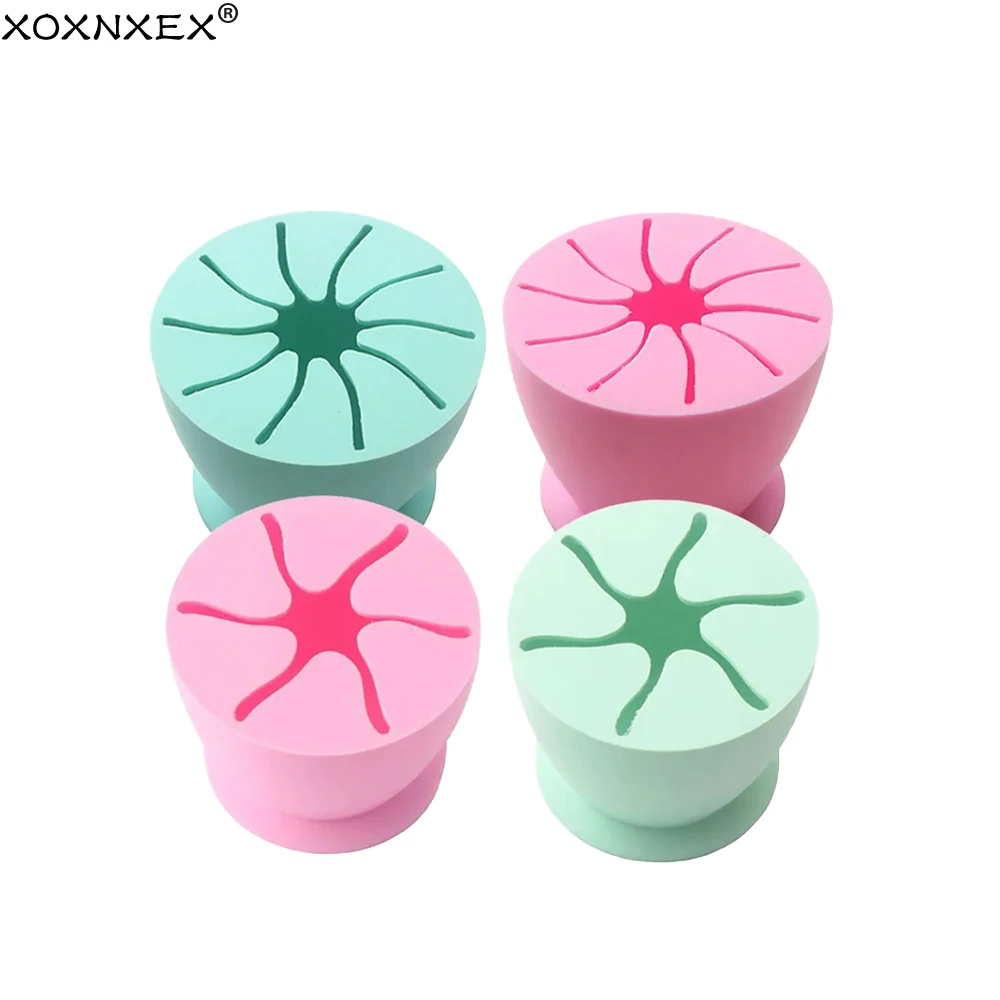 

Desktop Garbage Collection Box Vinyl Weeding Scrap Collector With Suction Cup Silicone Storage Ball Waste Box