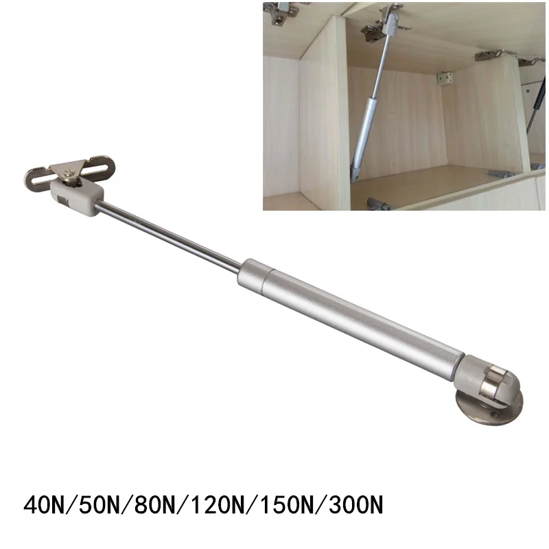 1pcs Furniture Hydraulic Support Rod Spring Buffer Gas Support for Cabinet Door Hydraulic Hidden Cabinet Hinges 40/80N/100N/120N