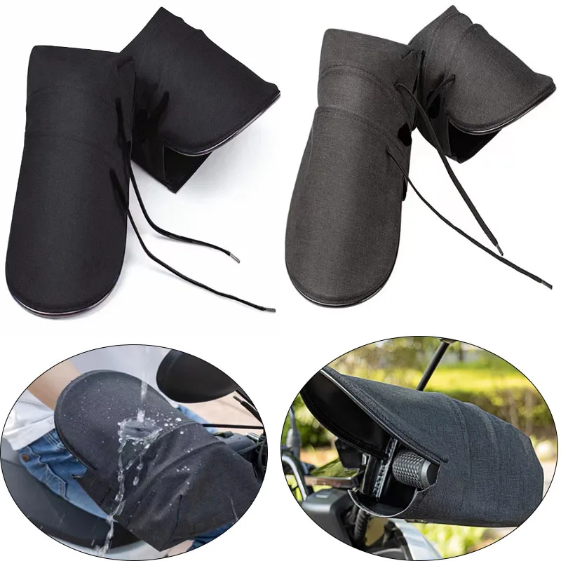 Motorcycle Scooter Handlebar Gloves Protect Summer Breathable Waterproof Windproof Motorcycle Gloves Sunscreen Modified Decor