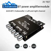 TB21 2.1 Channel BT 5.0 Digital Amplifier Module Audio Amplifier Board Aux+BT TPA3116D2 Upgraded App TPA3116 Without App