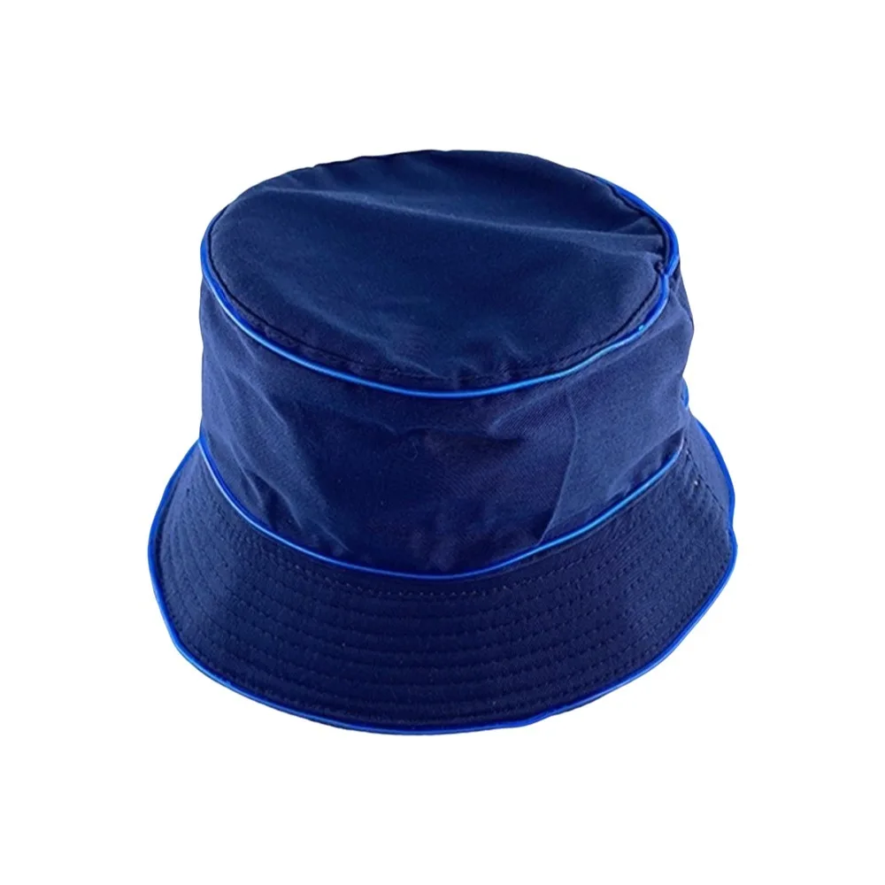 Battery Powered LED Bucket Hat Colorful Solid Color Luminous Hat Flashing Modes Grow in Dark Flashing Glow Hat