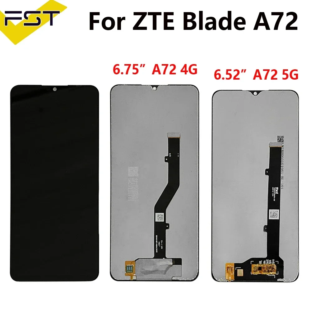 

Оригинальный ЖК-дисплей для ZTE Blade A72 4G, ЖК-дисплей + дигитайзер сенсорного экрана в сборе, дисплей для ZTE A72 5G 7540N A72, ремонт ЖК-дисплея