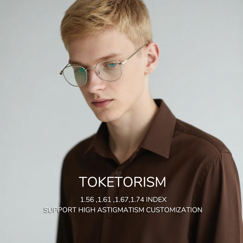 Toketorism Radiation Protection Prescription Lenses Resin Aspheric Glasses Lenses For Myopia Hyperopia Presbyopia Diopter Lens