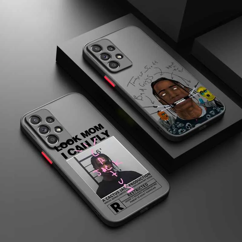 

Luxury Travis Scott For Samsung A56 A55 A54 A53 A36 A34 A33 A32 A31 A26 A25 A24 A23 A22 A21S A17 A15 A07 Phone Case