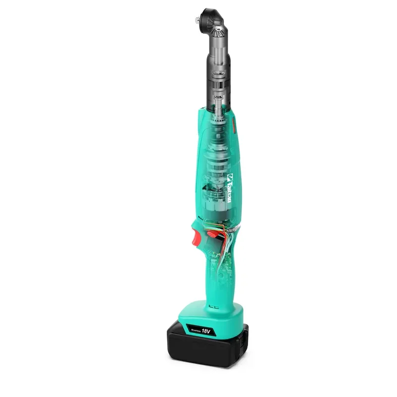 Industry Filed Cordless Battery Clutch High Precision Tightening Torque Elbow Wrench