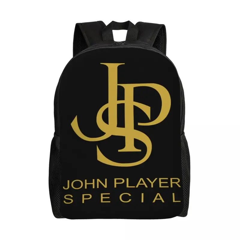 Customized JPS John Player Special Backpack Men Women Casual Bookbag for School College Bags