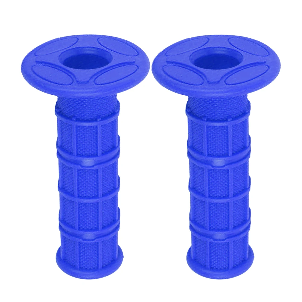 

1 Pair Blue Rubber Motorcycle Electric Dirtbike Handlebar Grips Durable Fit for Sur-Ron LBX X-Series