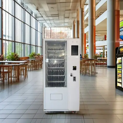카드 판독기를 가진 음료와 간식을 위한 좋은 가치 자동 터치스크린 자동 판매기 콤보 자동 판매기