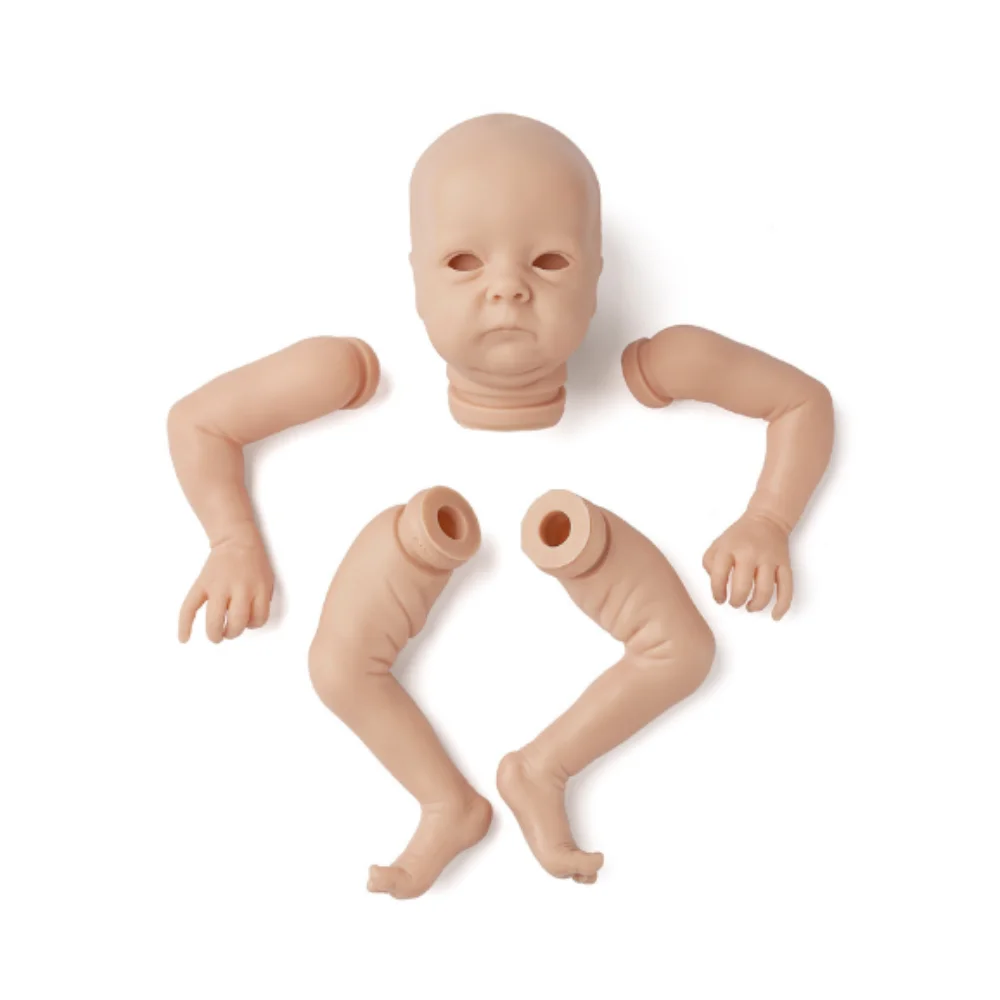 Bebe Reborn Kit Tink Vinyl Unpainted Unfinished Blank Reborn Doll Parts 16 Inches DIY Blank Kits DIY Blank Reborn Kit