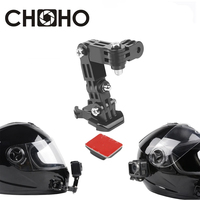 Adjustment Base Helmet Mount Riding Belt Head for gopro hero 11 10 9 12 xiaomi yi 4k DJI OSMO Action 3 4 Camera Accessories