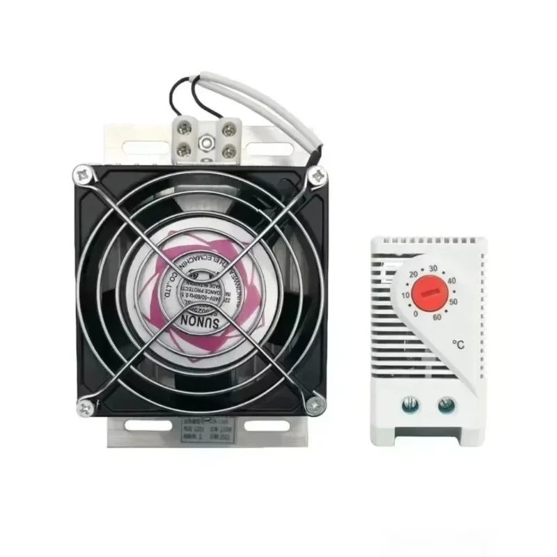 220V 50-200W DJR FAN Aluminium Alloy Fan Heater For Dehumidification And Drying Of Power Distribution Cabinet