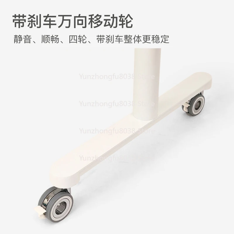 Quick-loading Screw Caster for Lifting Table High Load-bearing Silent Positioning Universal Wheel