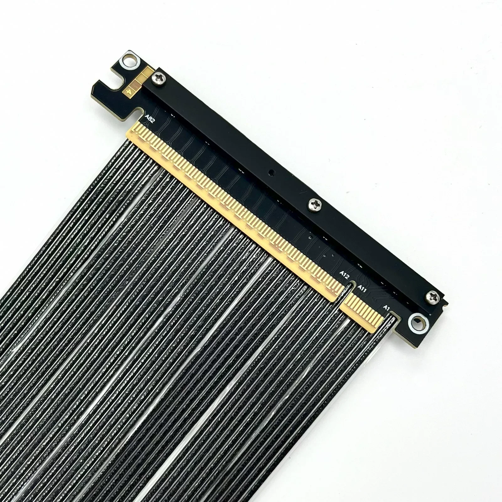 Gen4 Gen5 PCIe Riser Cable PCI Express 5.0 4.0 X16 Dual Reverse High Speed GPU Extension Adapter ITX A4 RTX4090 PC Graphics Card
