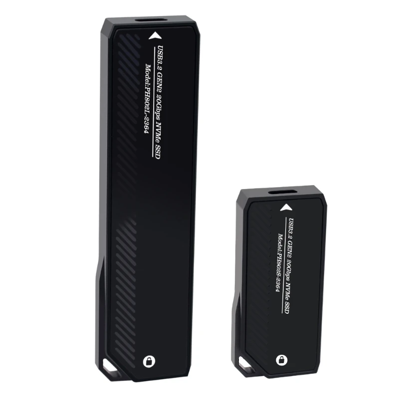 

M.2 NVMe to USB C Adapter Tool-Free USB3.2 Gen2x2 20Gbps NVMe to USB C Converter M.2 NVMe PCIe NVME SSD Reader Drop shipping
