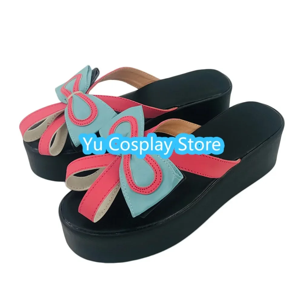 Genshin Impact Kamisato Ayaka Cosplay Shoes Anime Cosplay Shoes Boots Halloween Costumes PropsYu Cosplay Store