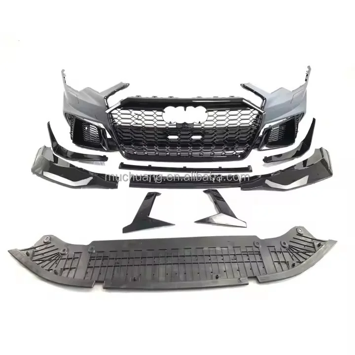 

RS6 Style Bodykit for Au/di A6 S6 C8 Facelift 2019-2020 RS6 Backsport Body Kits Front Rear Bumper Assembly New Condition ABS