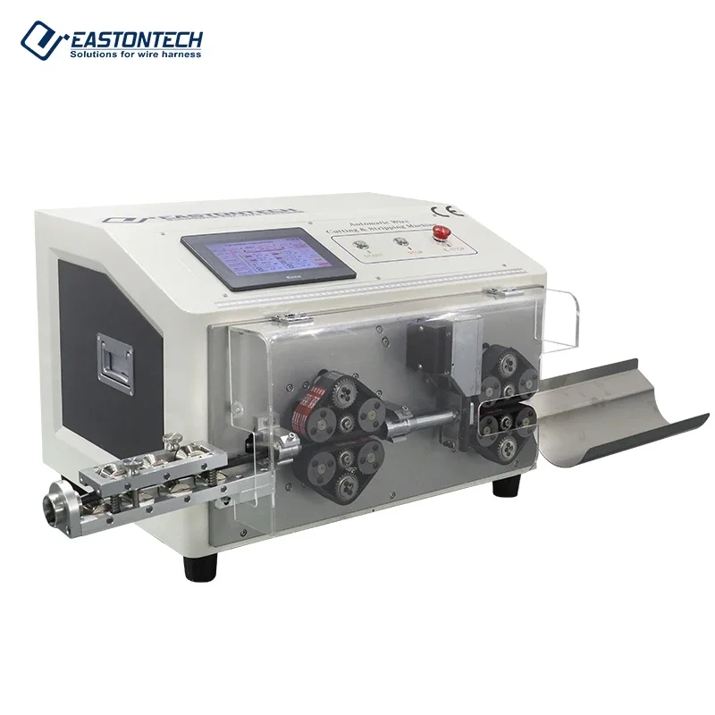 Automatic Cable Stripping Machine EW-3035 16mm2 Wire Cutting Stripping Machine With Safety Cover