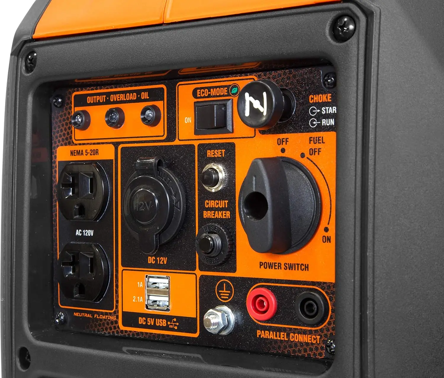 2350-Watt Inverter Generator, Portable and Super Quiet with Fuel Shut-Off (56235i)