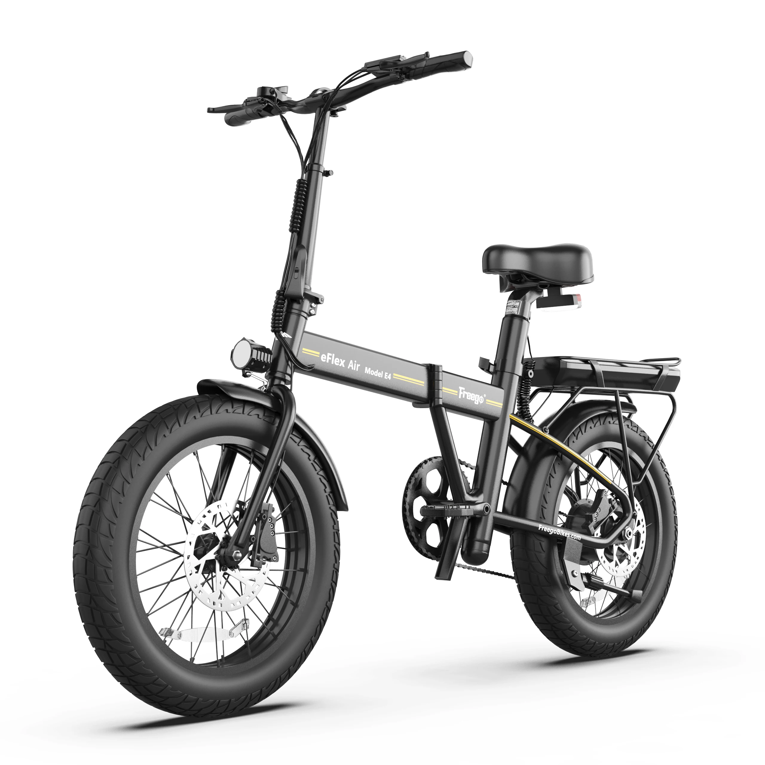 Freego Electric Bike 500w folding ebike electric bicycle Electric City Bicycle 36V/18.2Ah Removable Battery