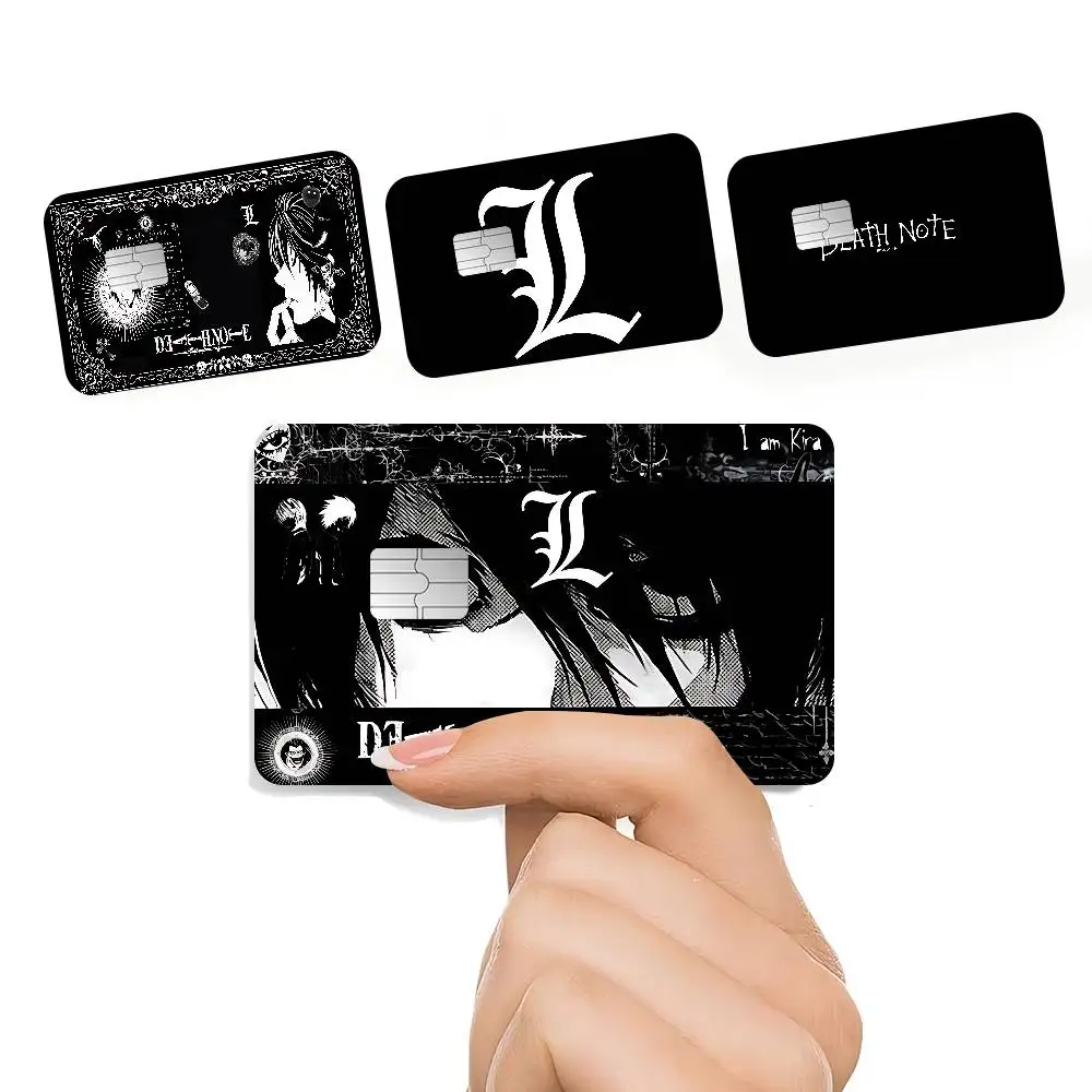 Death Note Anime 100% Hot Sale Amine Credit Debit Bank Card Bus Card Film Skin Sticker