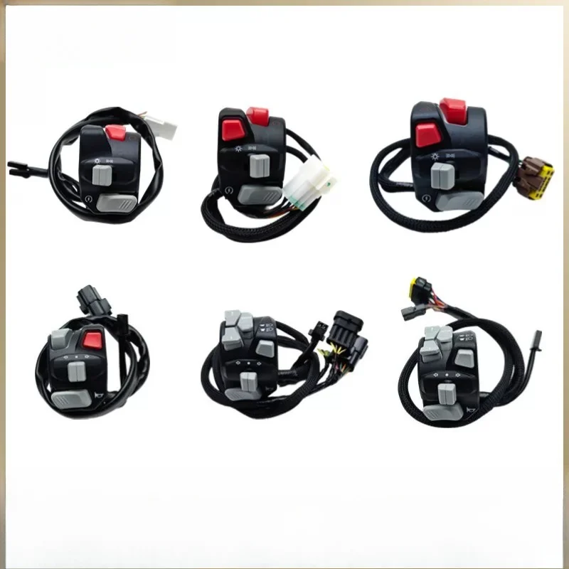 New and Old Combination Switch High Beam Steering Switch Is Suitable for Qianjiang Sai 600 Chai 600 and New Huanglong 600