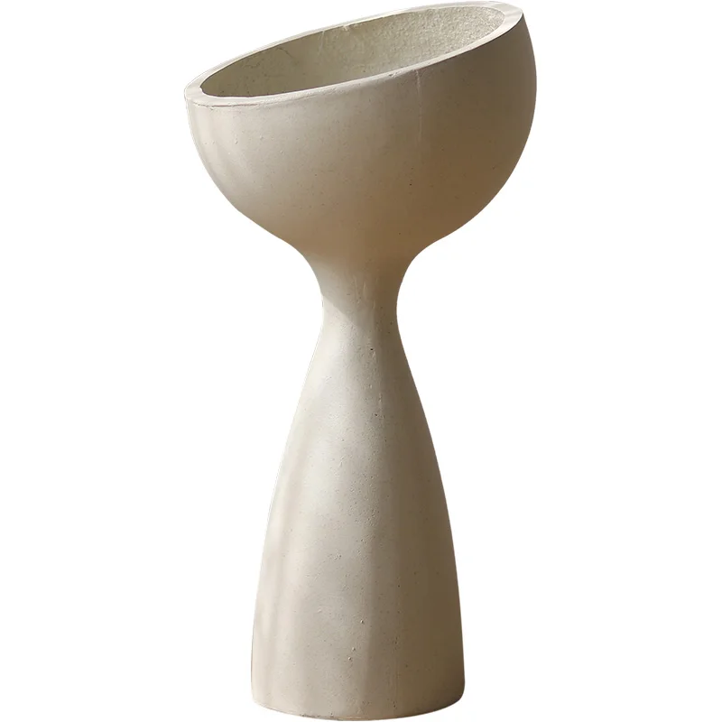 

Креативный цветочный горшок для гостиной, торгового центра, светлый роскошный европейский высококачественный напольный орнамент на высоких ножках