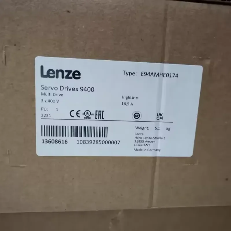 Lenze Drive E94AMHE0174A22LFNN-M0244N Servo Driver E94AMHE0244A33NNNN E94AMHE0324 E94APNE0104 E94APNE0364P036 E94ARNE0134