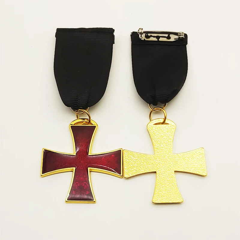 Templar şövalye kırmızı çapraz takı madalyası 1870 demir çapraz EK2 prusya askeri meditasyon masonik şövalye kırmızı çapraz takı rozeti