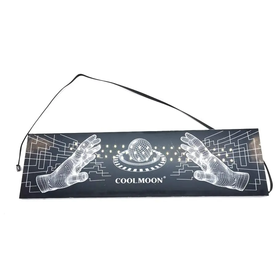 لوحة خلفية RGB مقاس 30 سم لبطاقة الرسومات وحدة معالجة الرسومات وألعاب الكمبيوتر ARGB LED Light Aura SYNC