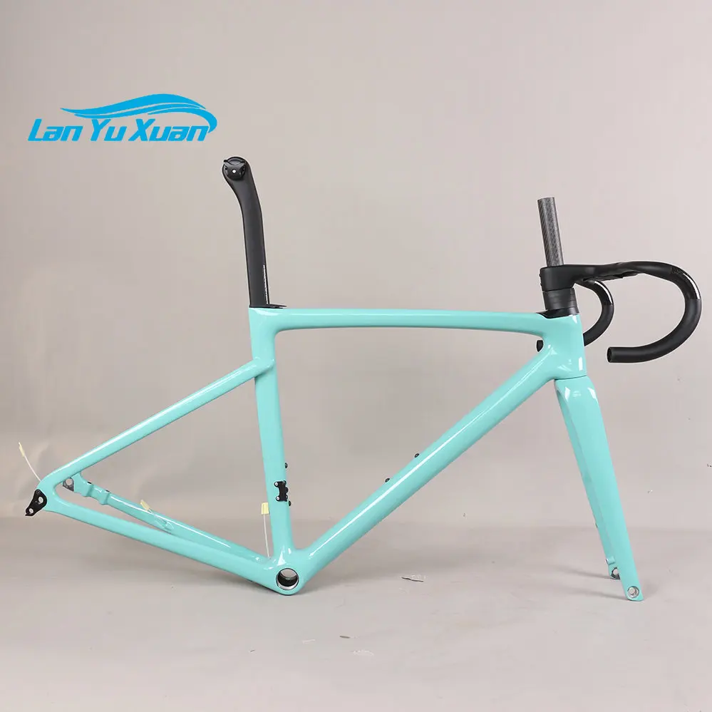 SERAPH Frame Cycling disc bike carbon frame Bicycle Frameset T1000 New EPS technology road frame bicycle parts PT324C TT-X33