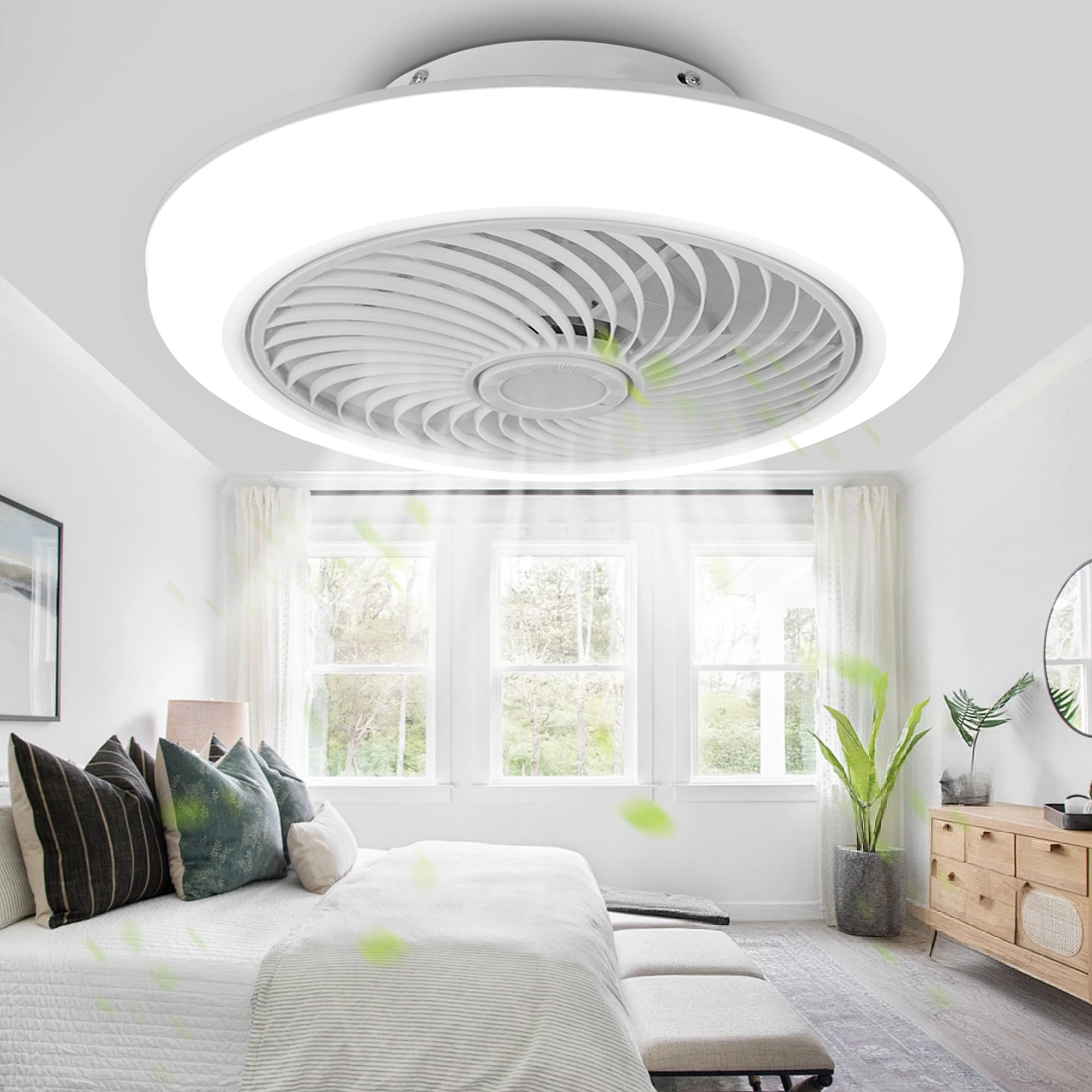 18" Led Ceiling Fan…