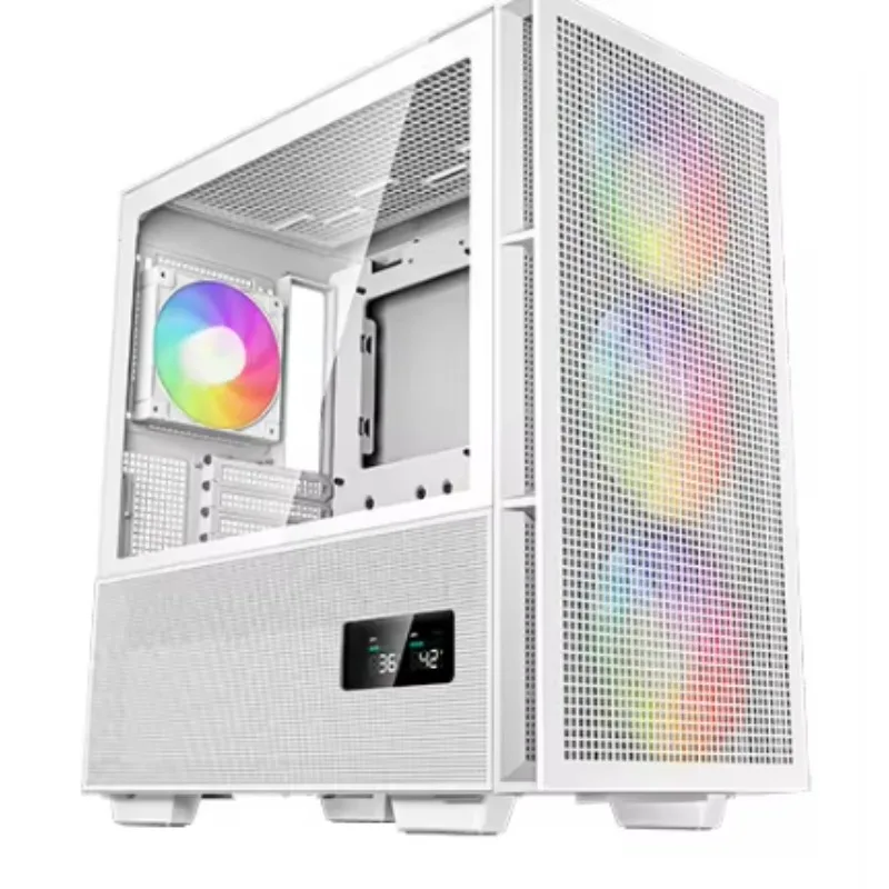 Deepcool CH560 ЦИФРОВОЙ ЧЕРНО-БЕЛЫЙ игровой чехол с поддержкой материнской платы Micro-ATX/Mini-ITX, корпус игрового ПК, корпус ПК Deepcool CH560 ЦИФРОВОЙ ЧЕРНО-БЕЛЫЙ игровой чехол с поддержкой материнской платы Micro-ATX/Mini-ITX, корпус игрового ПК, корпус ПК