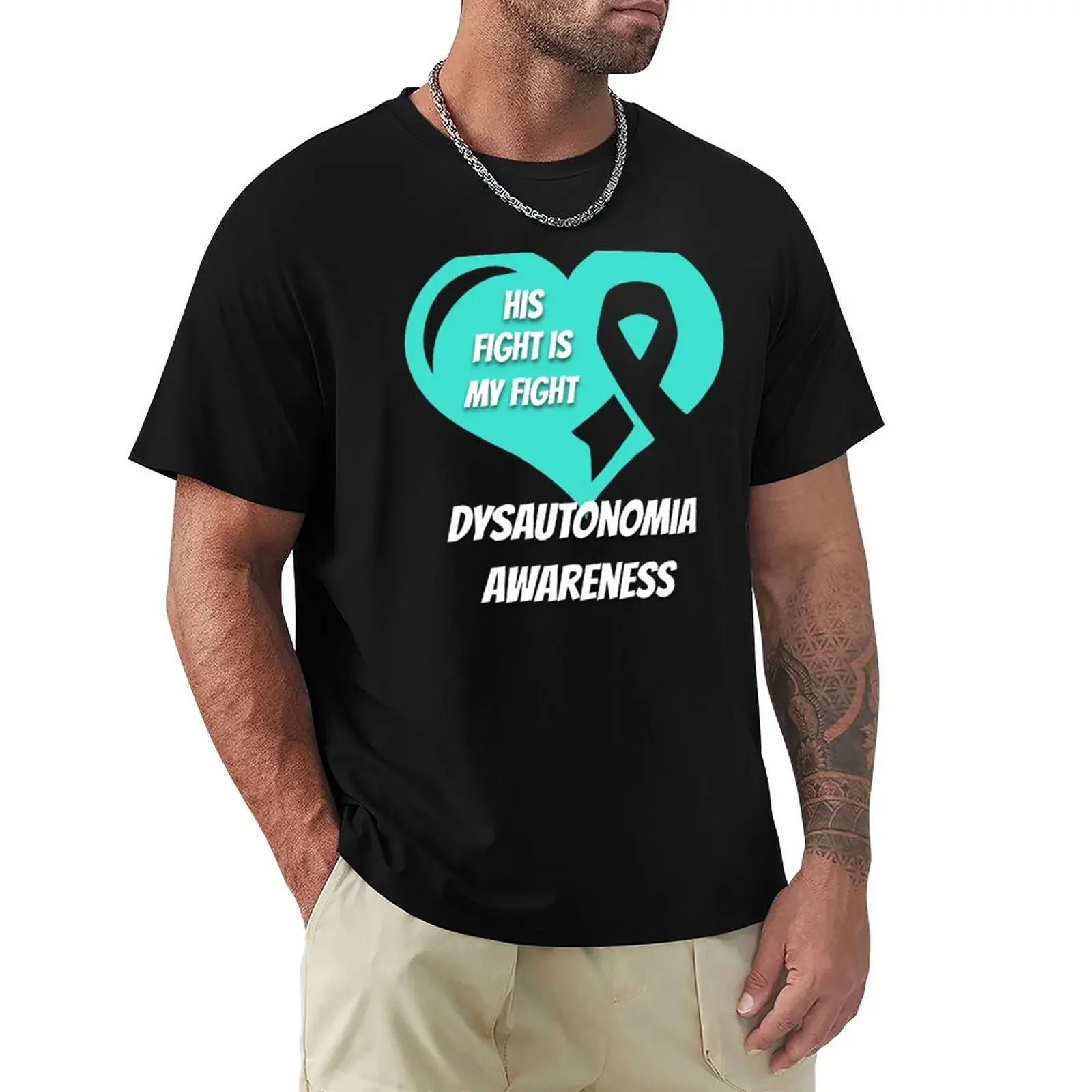 Dysautonomia Awareness T-Shirt oversized customs quick-drying mens workout shirts