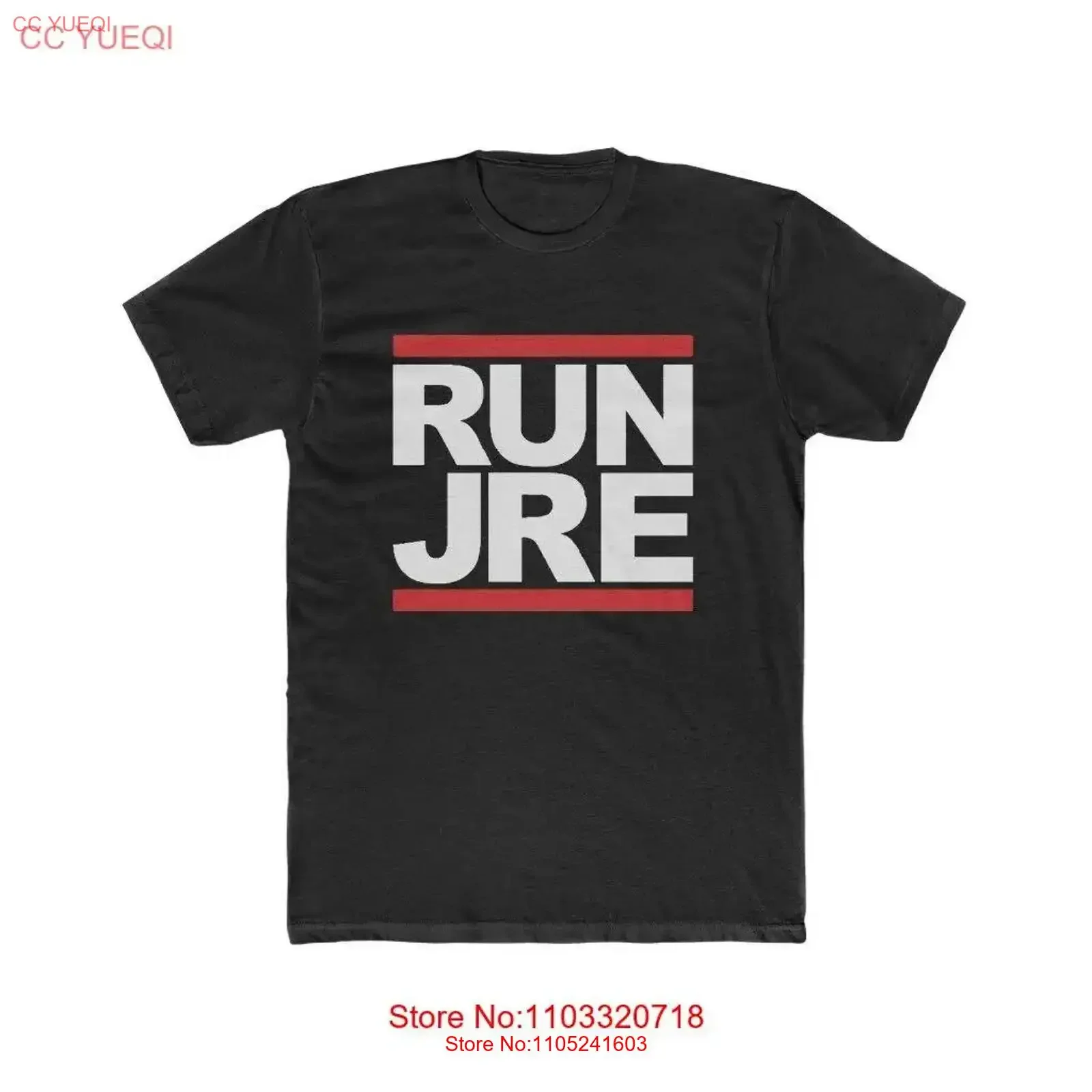RUN JRE Joe Rogan Experience T Shirt vintage Washed Stretched homme graphic Unisex designer clothes Soft Breathable Slightly