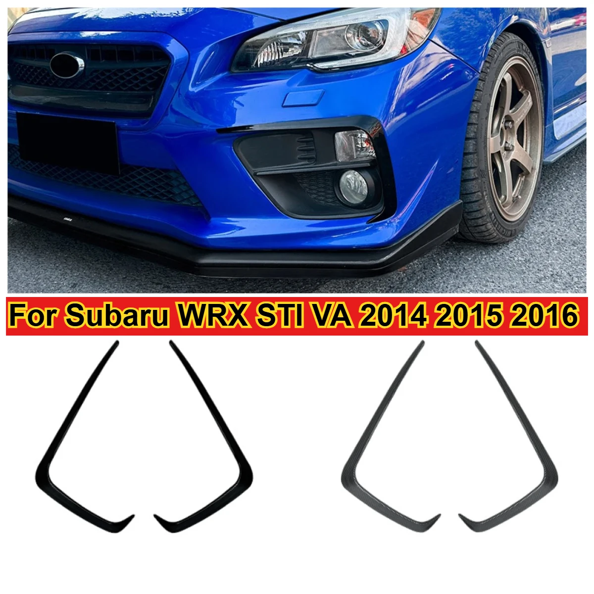 

Передний бампер, разделитель губ, противотуманная фара, гриль, спойлер, крышка, вентиляционное отверстие, ветровой нож, комплекты кузова для Subaru WRX STI VA 2014 2015 2016