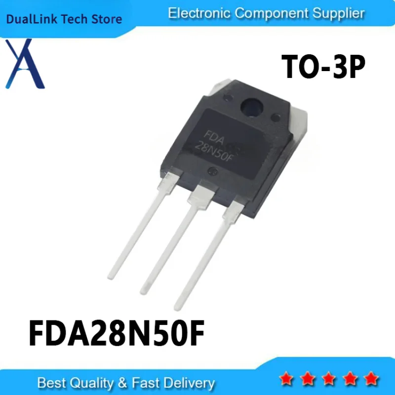 

10PCS FDA28N50F FDA28N50 FQA28N50F FQA28N50 28N50 TO-3P 28A 500V