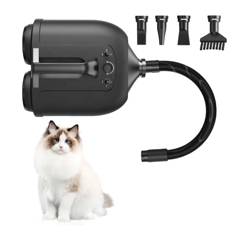 Pet Hair Dryer Powerful Compressor Pet Cat Grooming Water Blower Warm Wind Fast Blow Dog Hair Dryer For Dogs