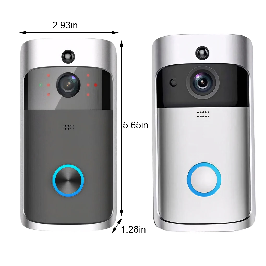 wifi-wireless-smart-doorbell-night-visionvoice-video-intercom-doorbell-pir-motion-detection-security-door-phone-camera-166°angle