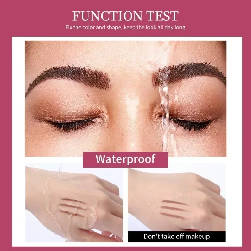 Wild Eyebrow Gel Soap Waterproof Eyebrow Styling Wax Makeup Quick-drying Lasting Brow Pomade Setting Natural Transparent Stereo