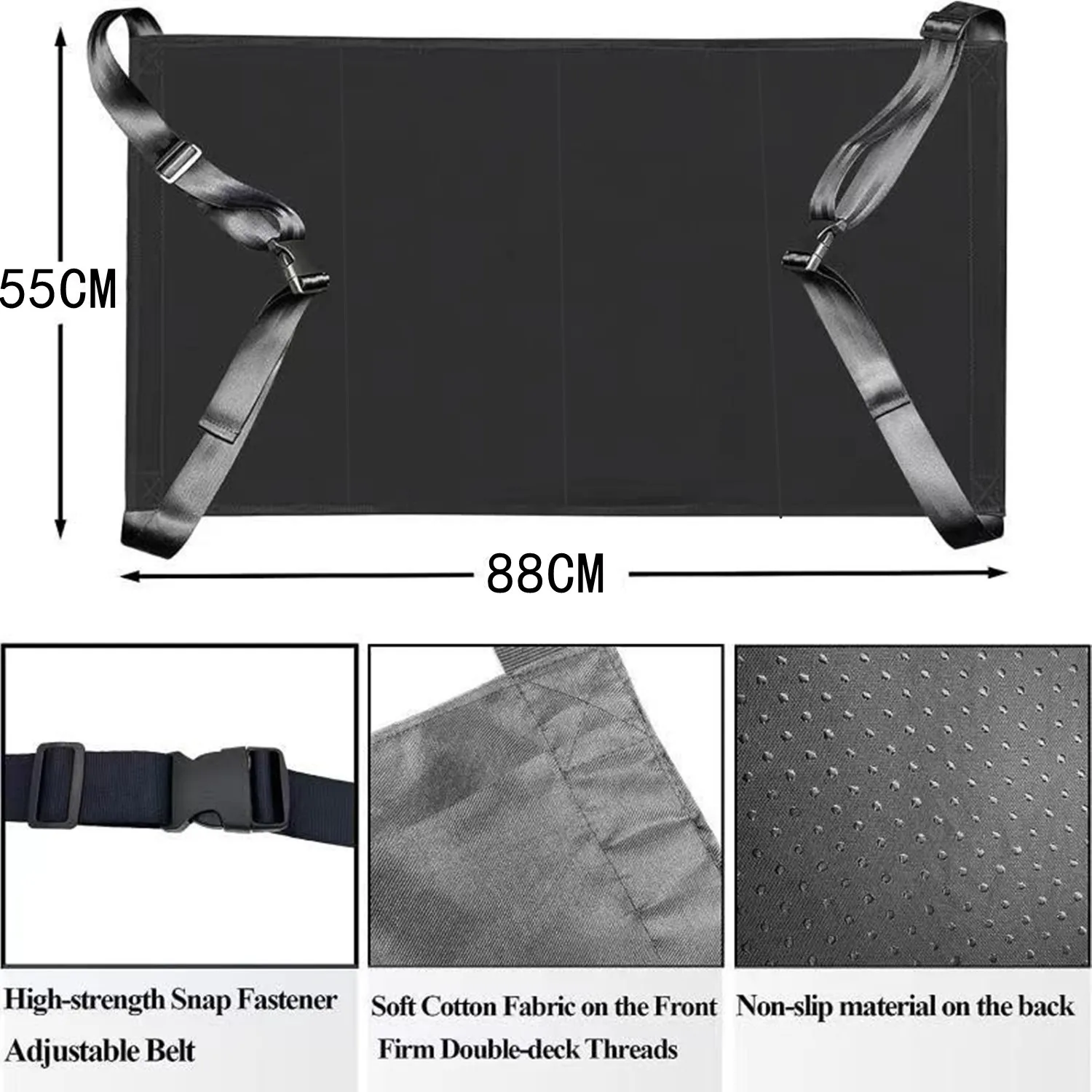 Hamac portable multifonction pour avion, lit d'extension pour bébé, lit de voyage, repose-pieds d'avion, assistPolymères