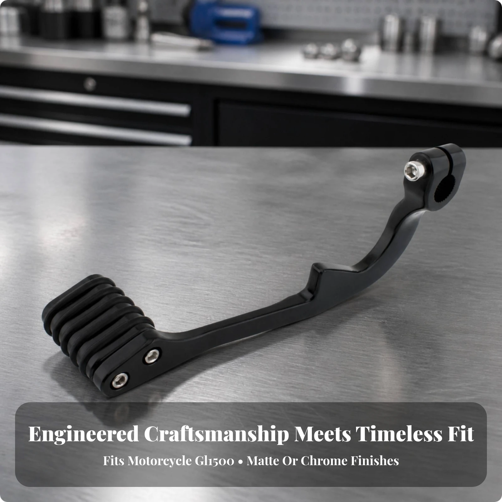 Motorcycle Lever with Rubber Pad Ribbed Motorcycle Control Lever Handlebar Controls Lightweight Compact