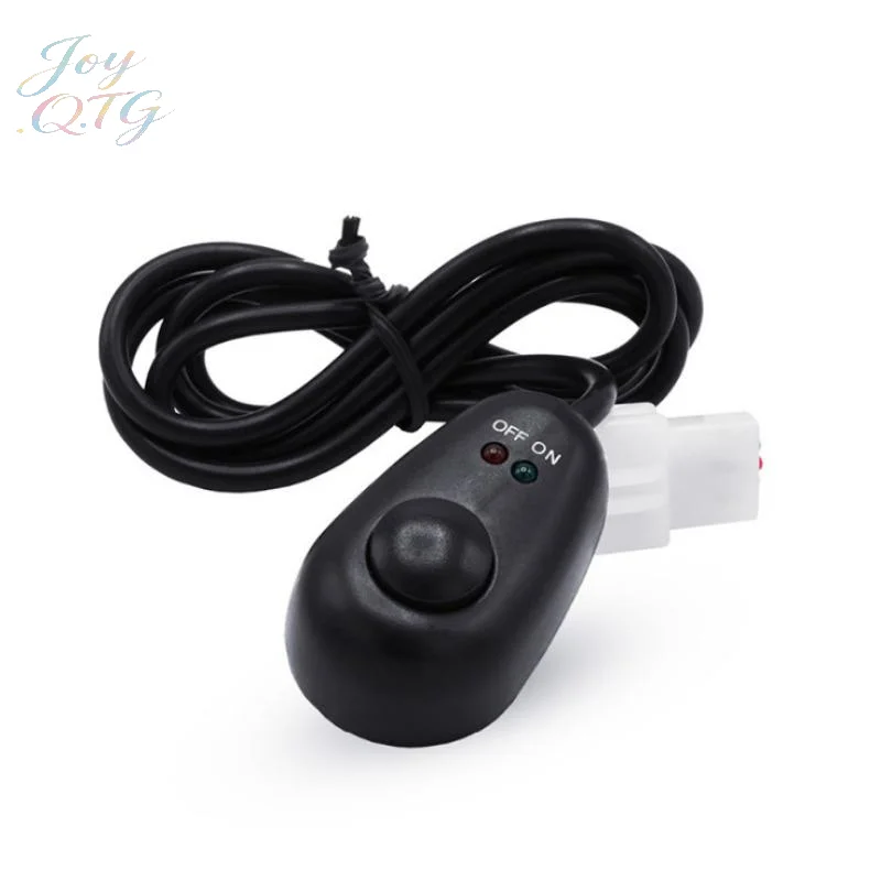 Push Button On Off Water Drop Shape 12V Push Button With Red/Green LED Indicator Lights Push Button