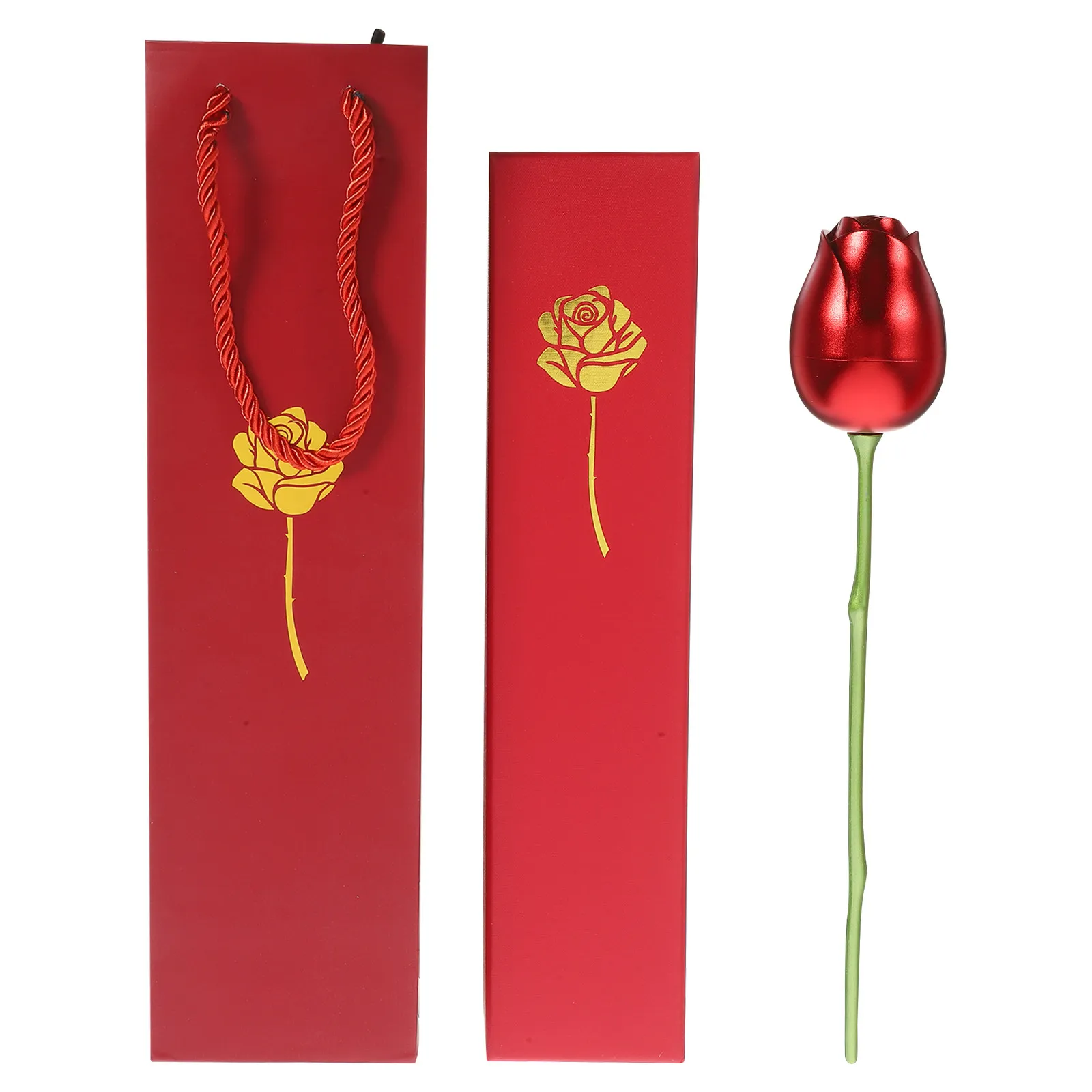 

Набор из 1 шт. креативной коробки для колец с дизайном розы, символизирующей ювелирное изделие, для хранения обручальных колец и колец для предложения руки и сердца, а также для свадебных украшений