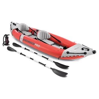 Inflatable Rowing Boat Kayak Set for Fishing with Fishing Rod Holders PVC Adult Ce PVC Tarpaulin