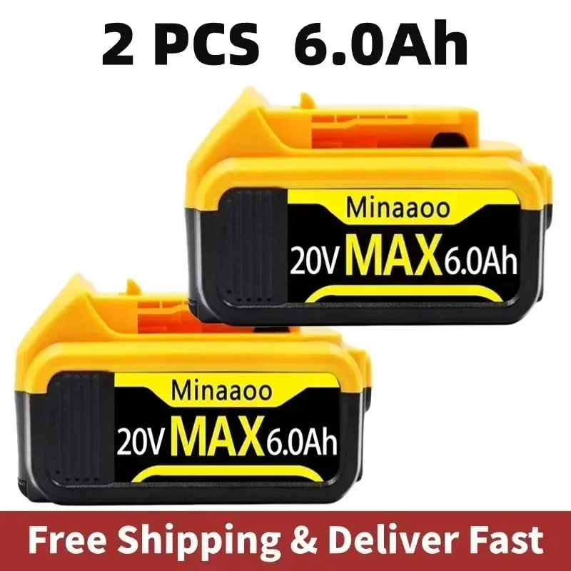 

20V Rechargeable Power Tool Battery 12.0AH For Dewalt 20V DCB200 DCB184 DCB200 DCB182 DCB180 DCB181 DCB182 DCB201 DCB206