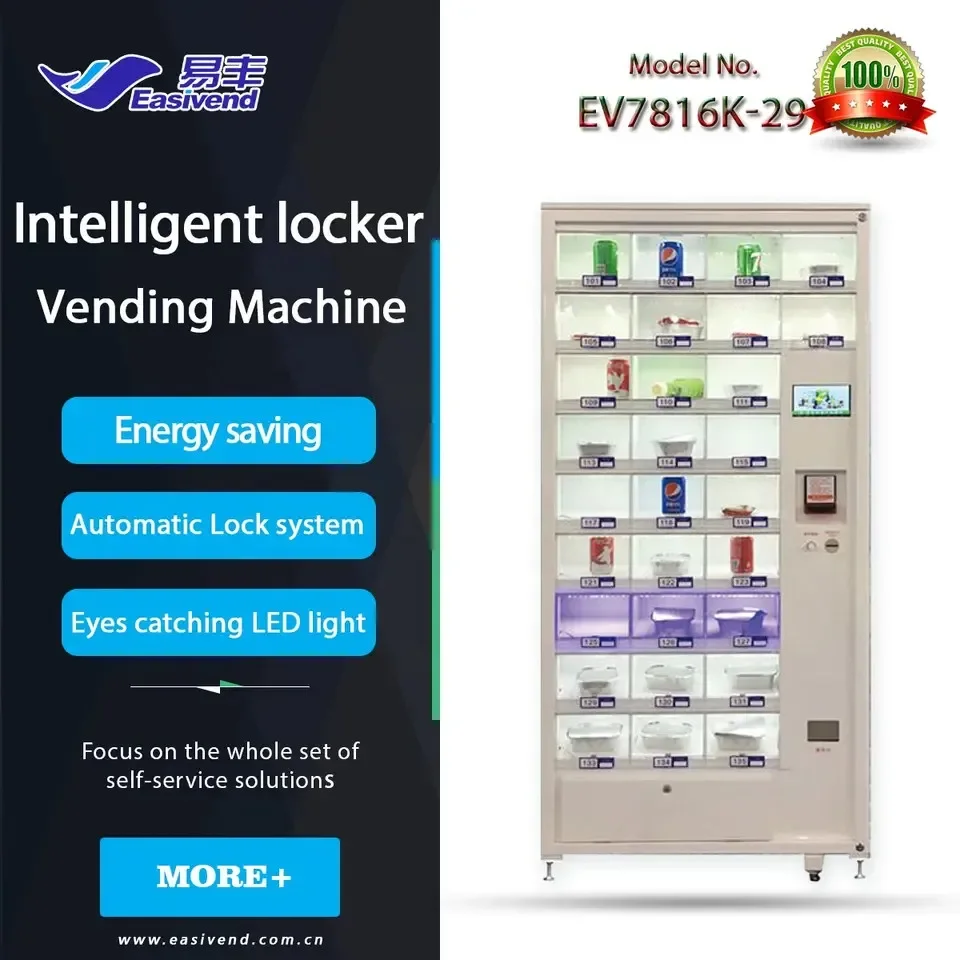 24 hours self service locker vending machine with payment system