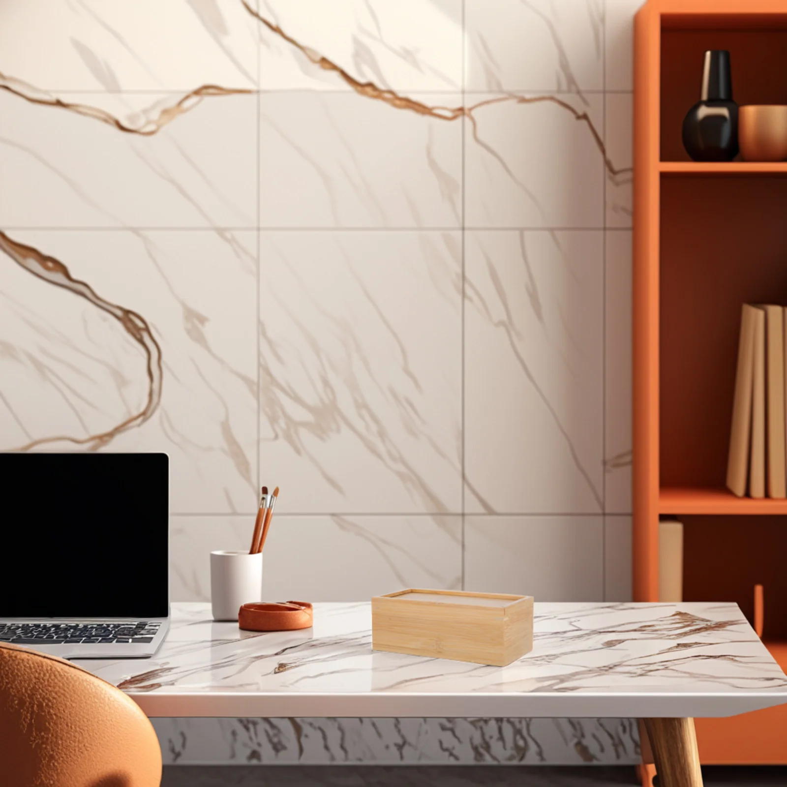 Pencil Case Storage Box with Sliding Bins Lids Wood Cajas De Madera Para Regalo